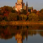 Stralsund in herbstlicher Abendsonne