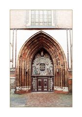 Stralsund - Kirchenportal St. Nikolai