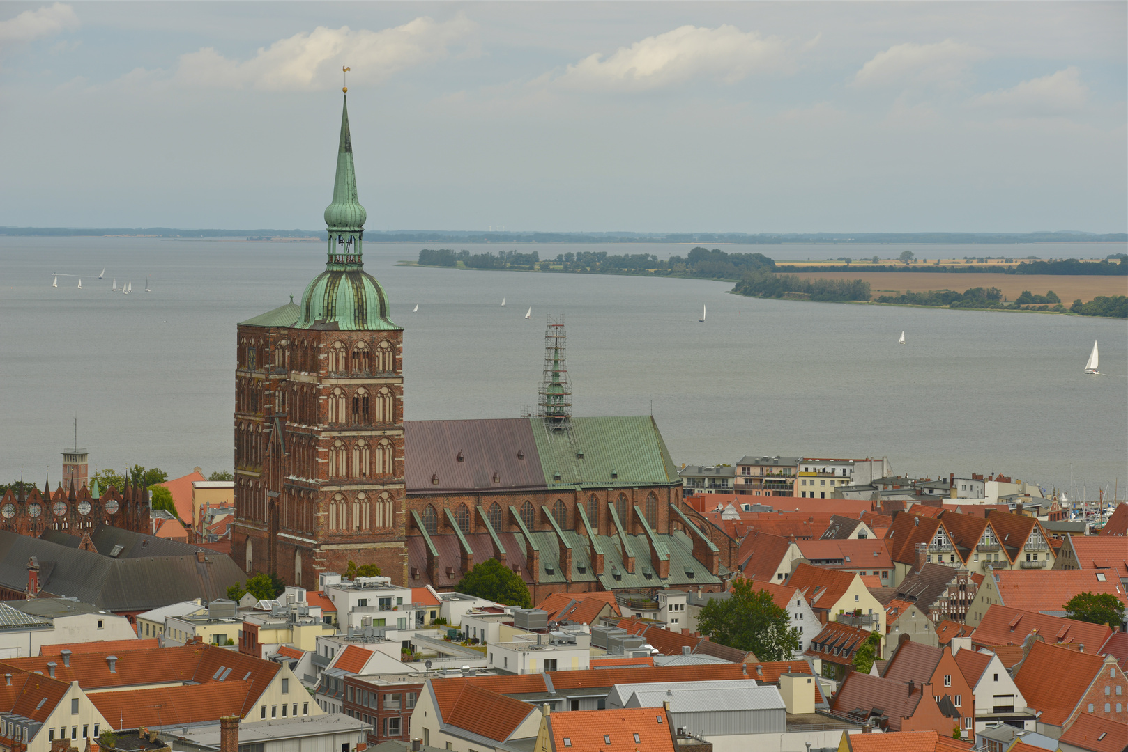 Stralsund mit Nicolai-Kirche