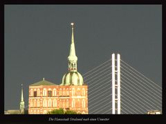 Stralsund nach einen Unwetter!