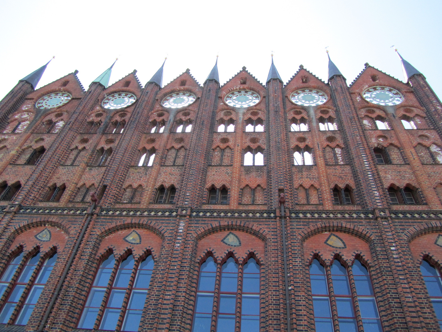 Stralsund, Rathausfassade