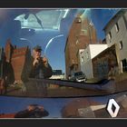 Stralsund-Renault-Autoscheibe Selfie