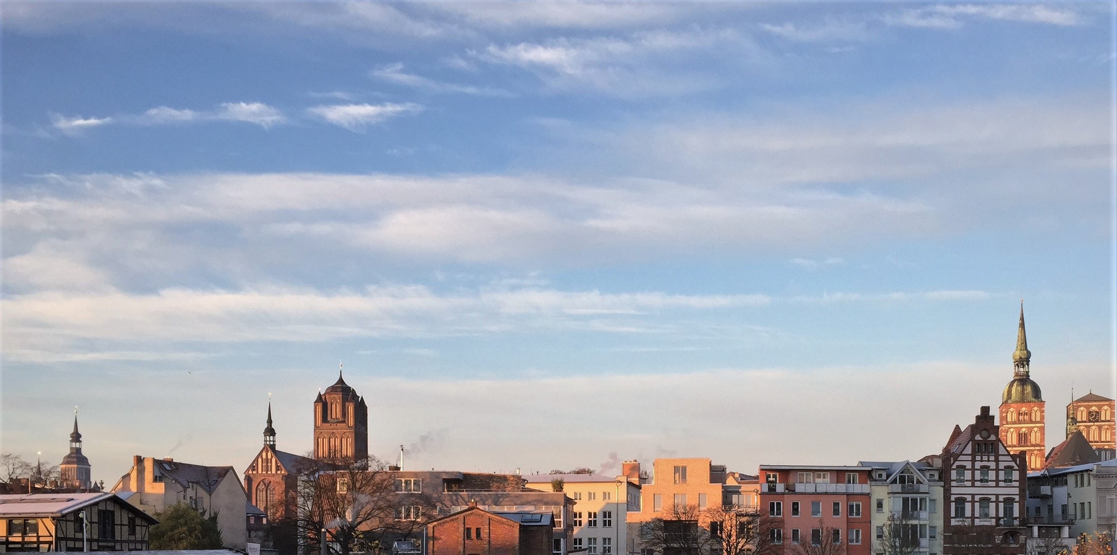 Stralsund Sonnenuntergang