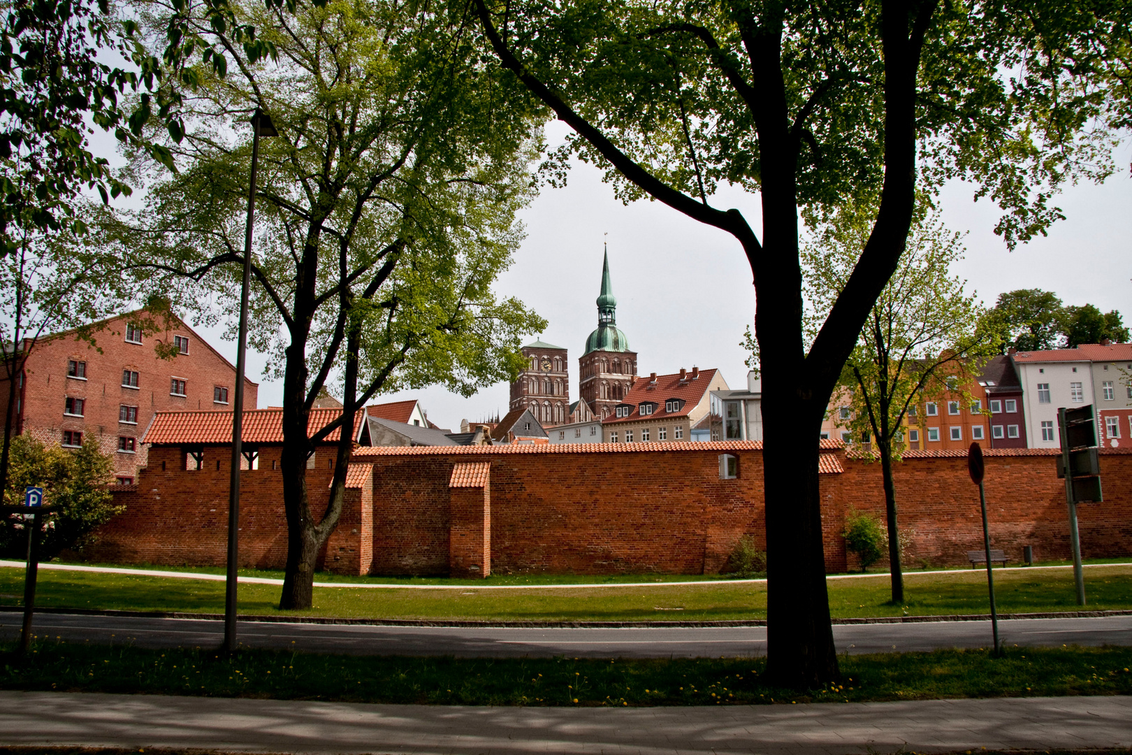 Stralsund Stadtmauer