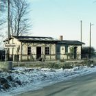 Stralsund Voigdehagen - Bahnhof - Dezember 1981