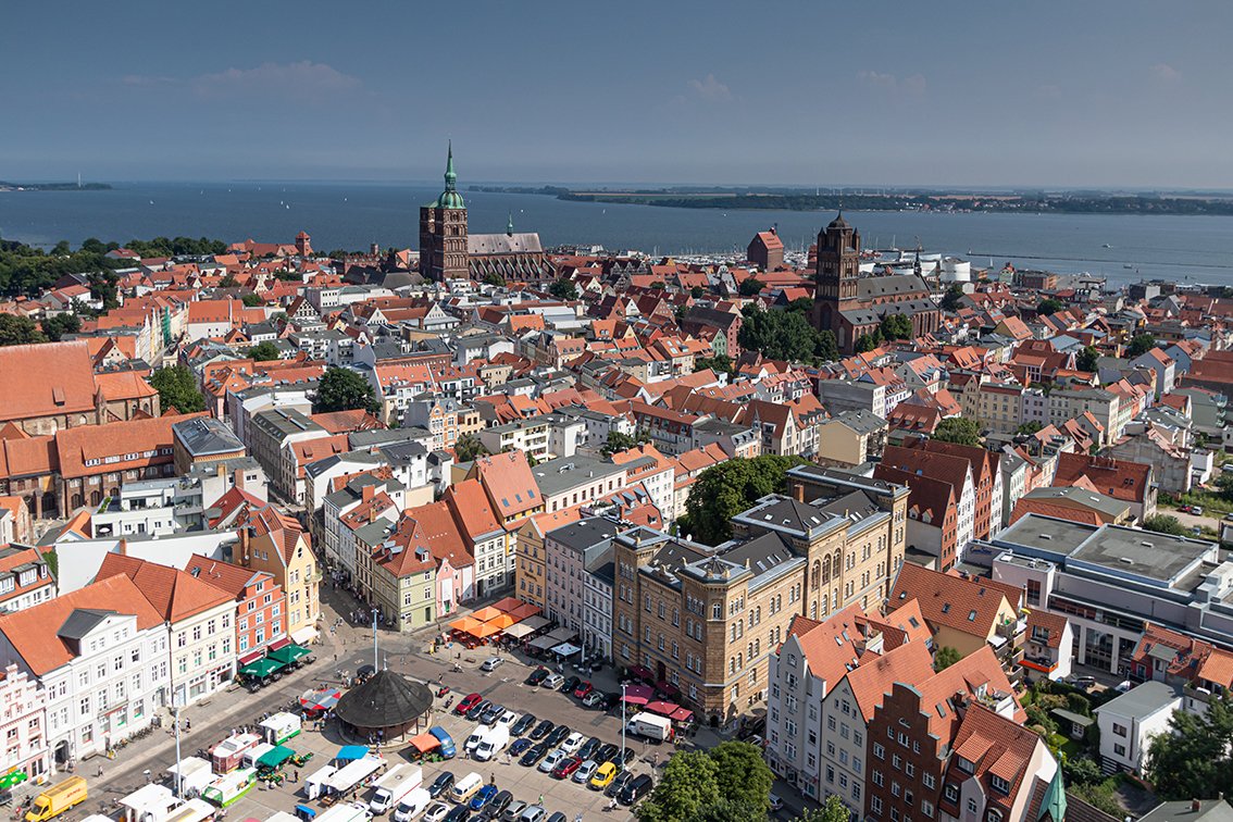 Stralsund von Marienkirche