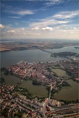 < Stralsund von oben >