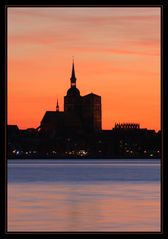 Stralsunder Abendsilhouette