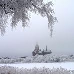 Stralsunder Marienkirche im Wintermärchen