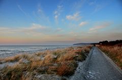 Strand Abend Februar 