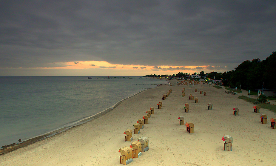 Strand am Abend