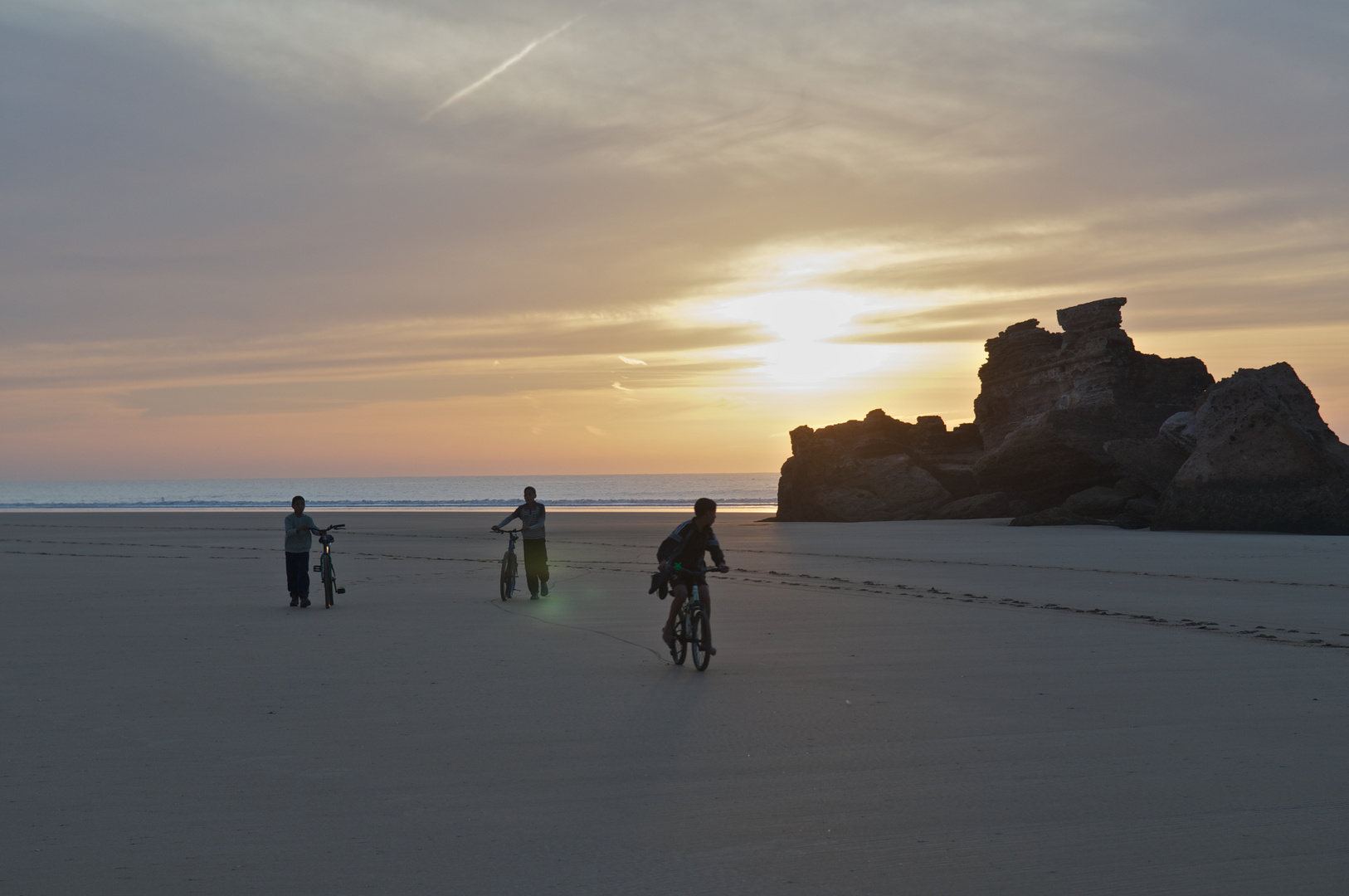 Strand am Abend