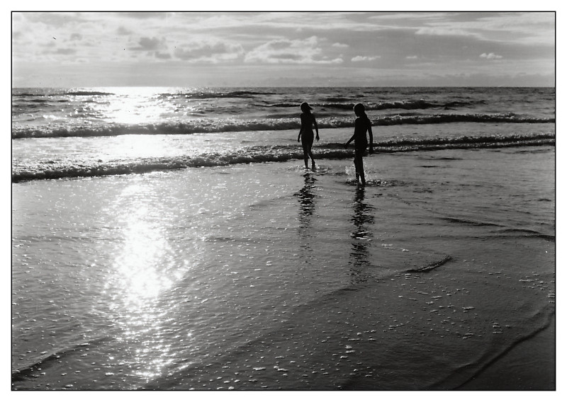 Strand am Abend