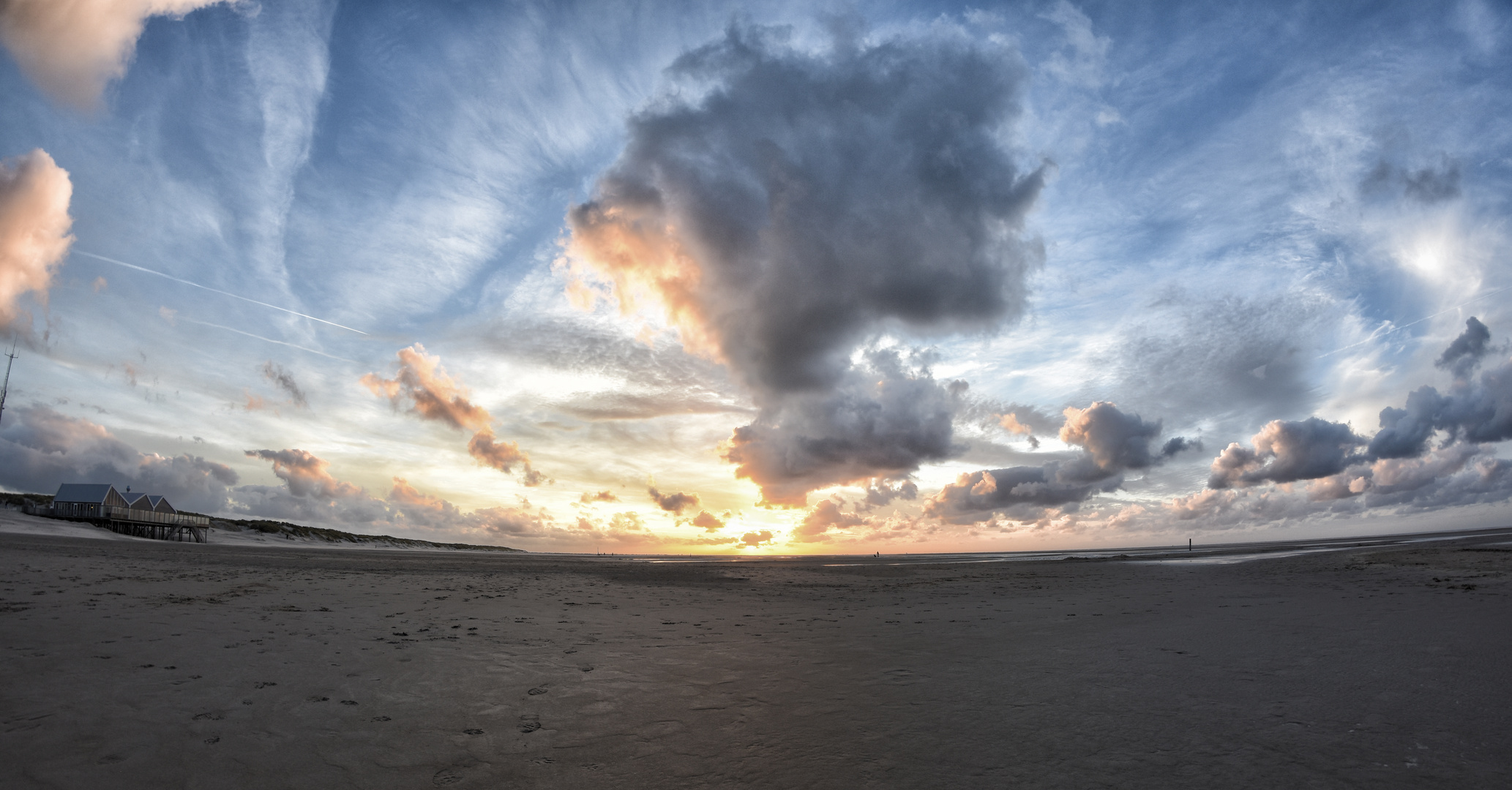 Strand am Abend