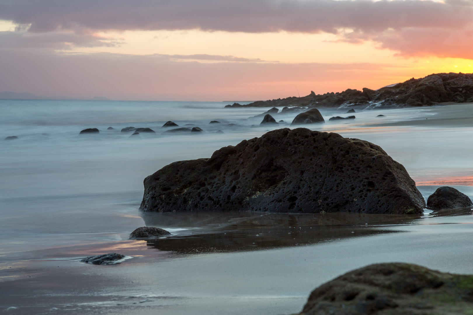 Strand am Abend