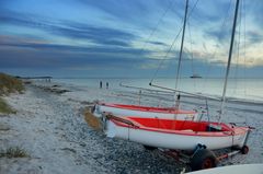 Strand am Abend