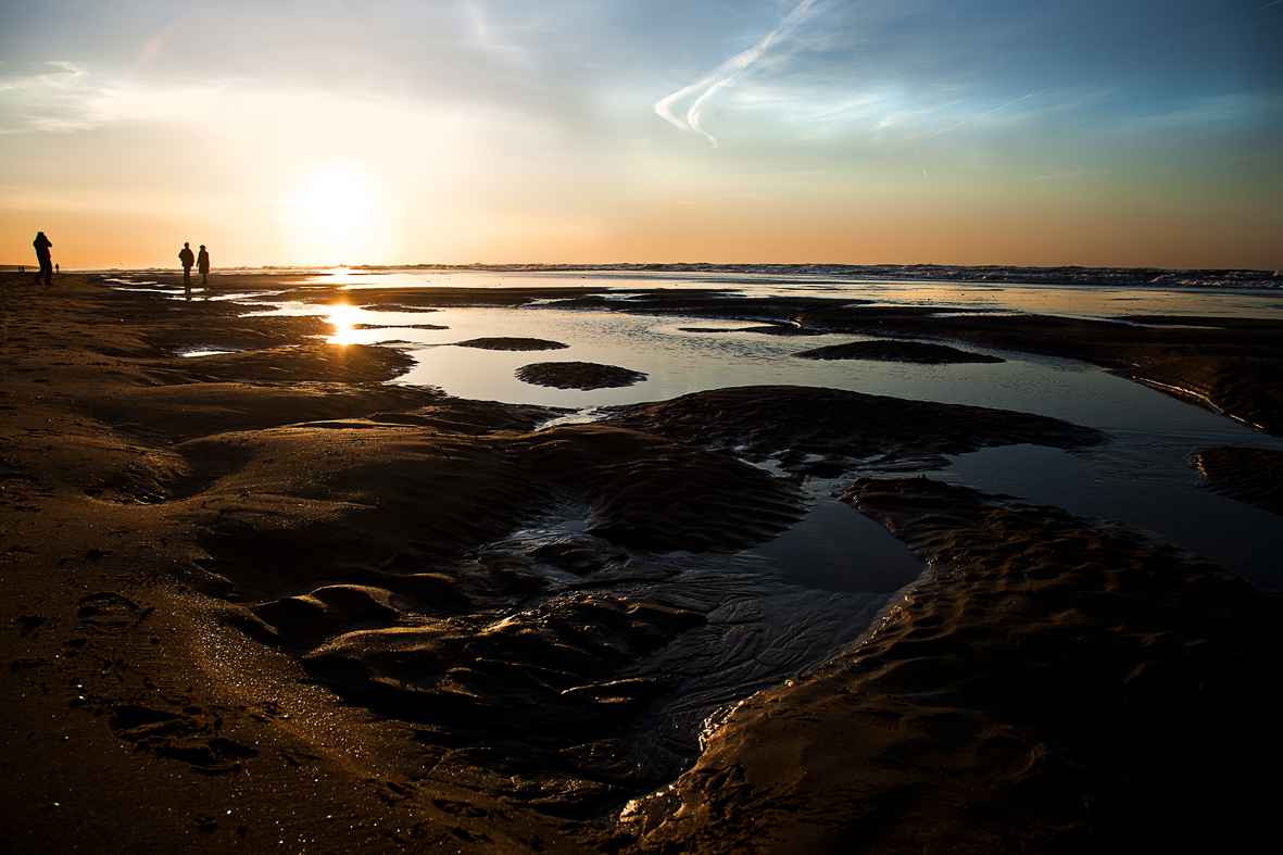 Strand am Abend