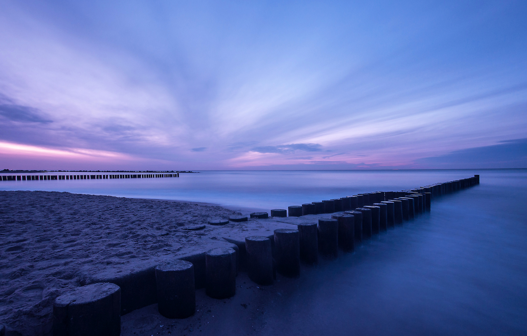 Strand am Abend