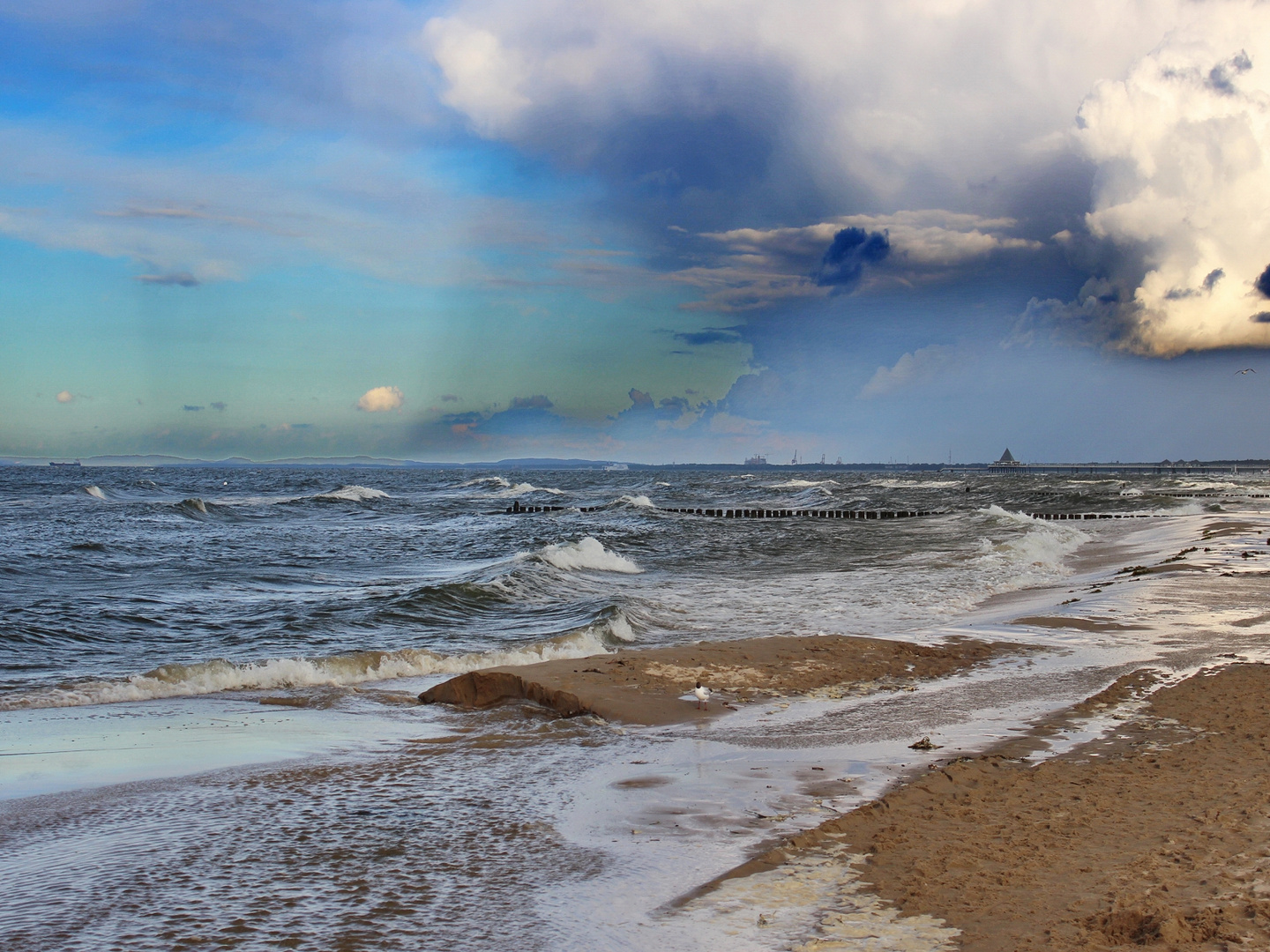 Strand am Abend