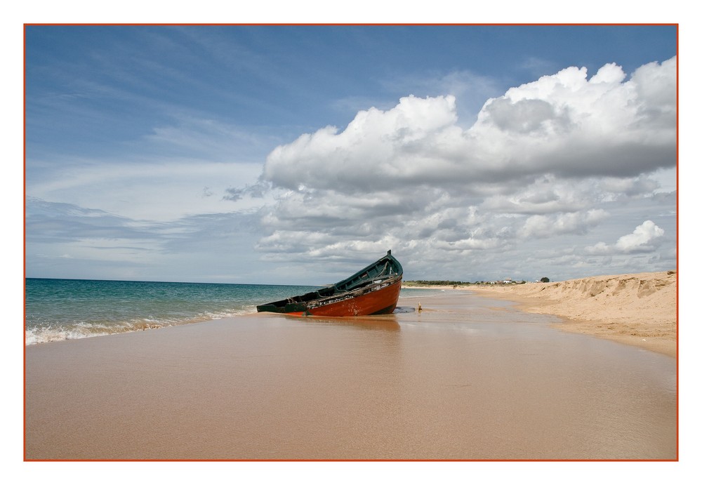 Strand am Cabo de Trafalgar in Andalusien