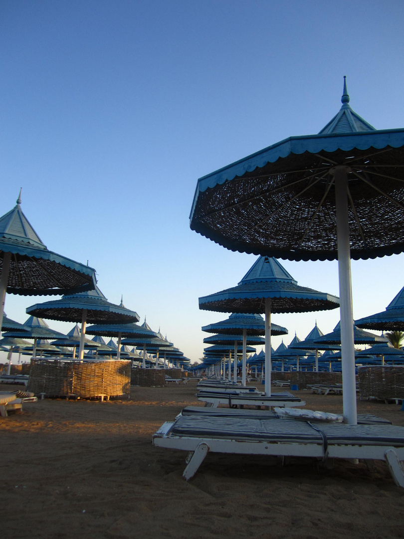 Strand am Grand Hotel Hurghada