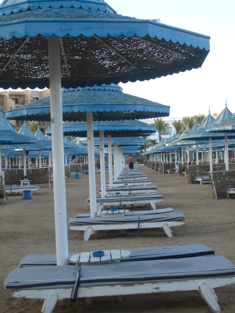 Strand am Grand Hotel Hurghada