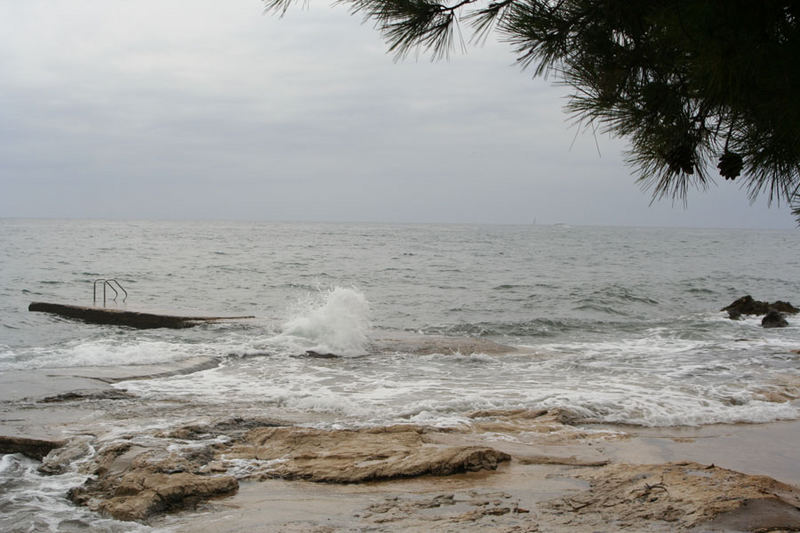 Strand am Mittelmeer