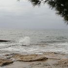 Strand am Mittelmeer