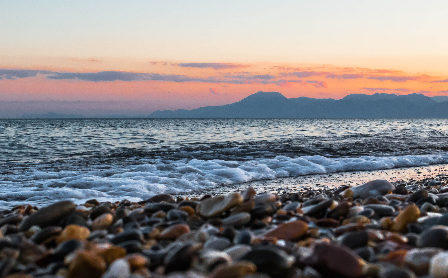 Strand am Mittelmeer