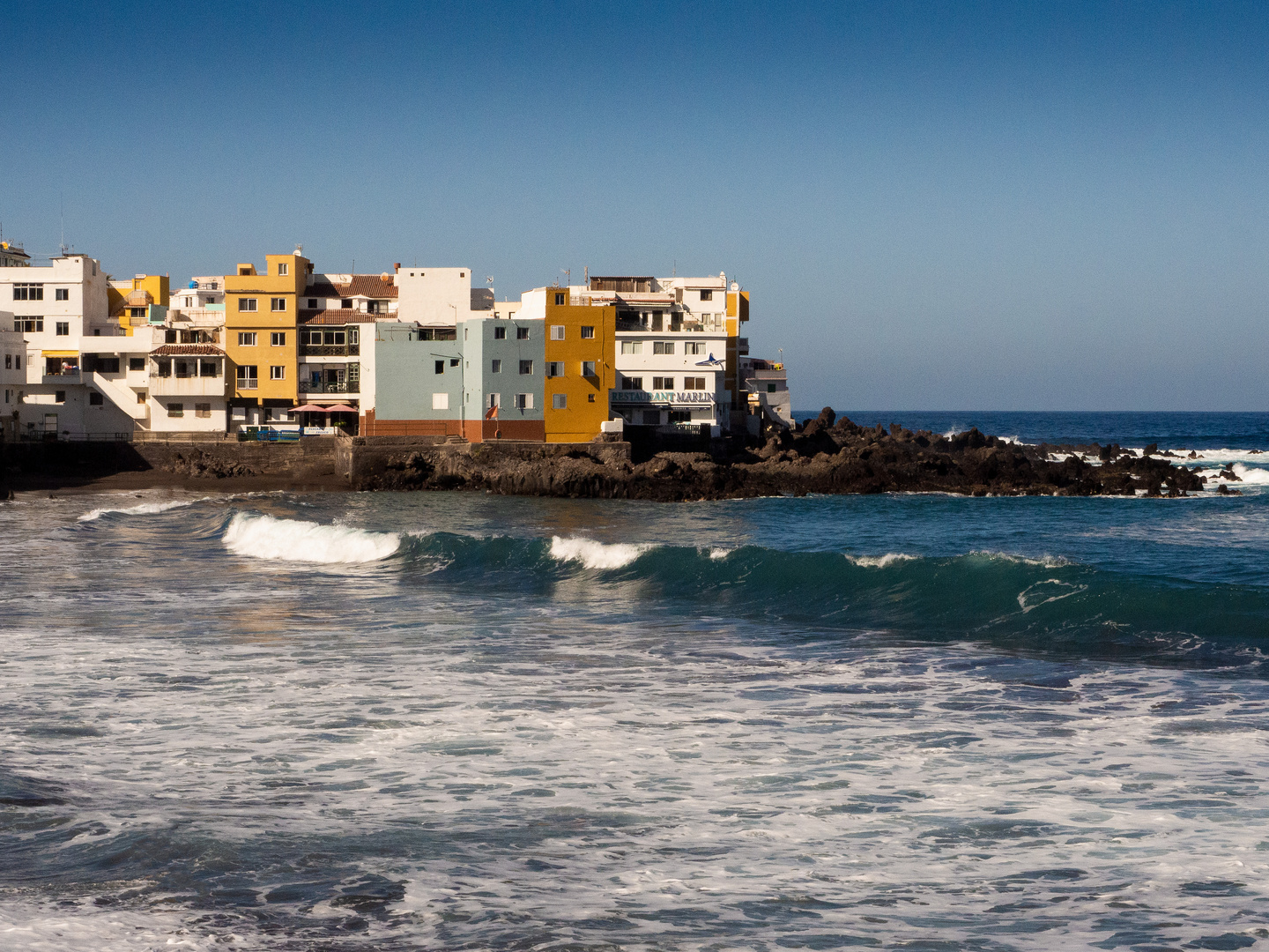 Strand am Punta Brava - Puerto de la Cruz, Teneriffa