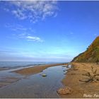 Strand an der Ostsee in Polen