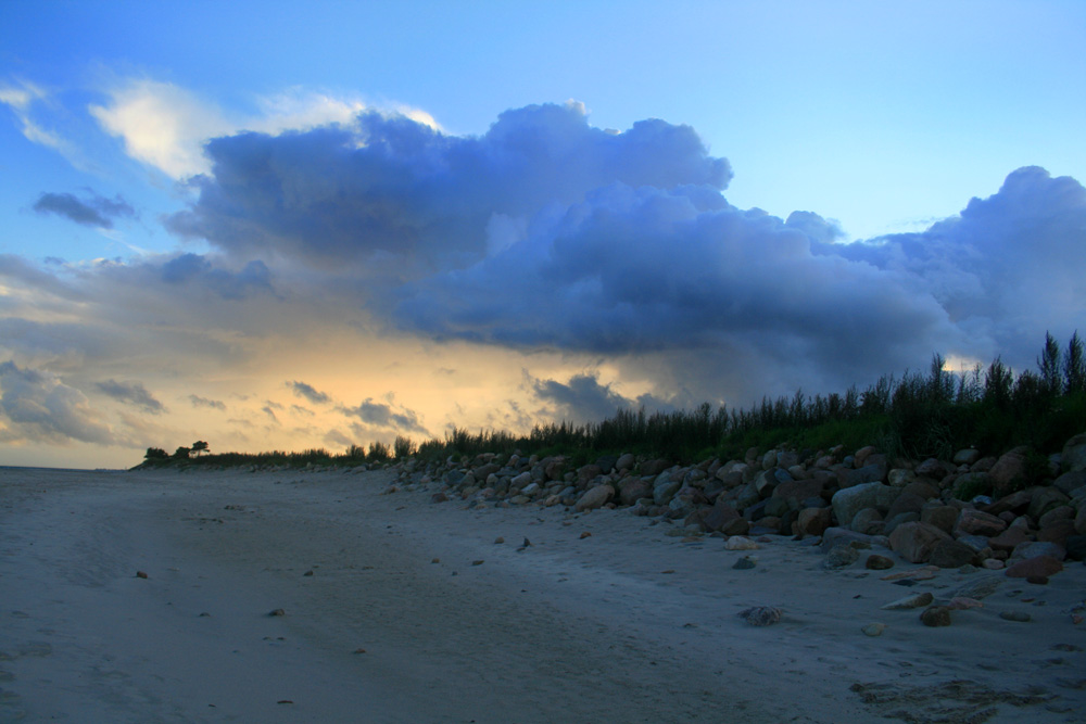 Strand an der See