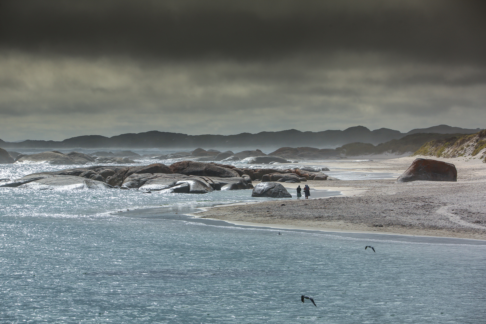 Strand an der Südküste Australiens