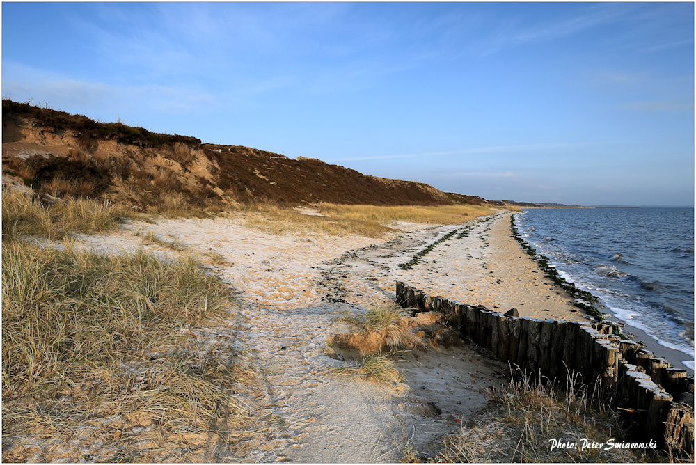 Strand an der Wattseite...