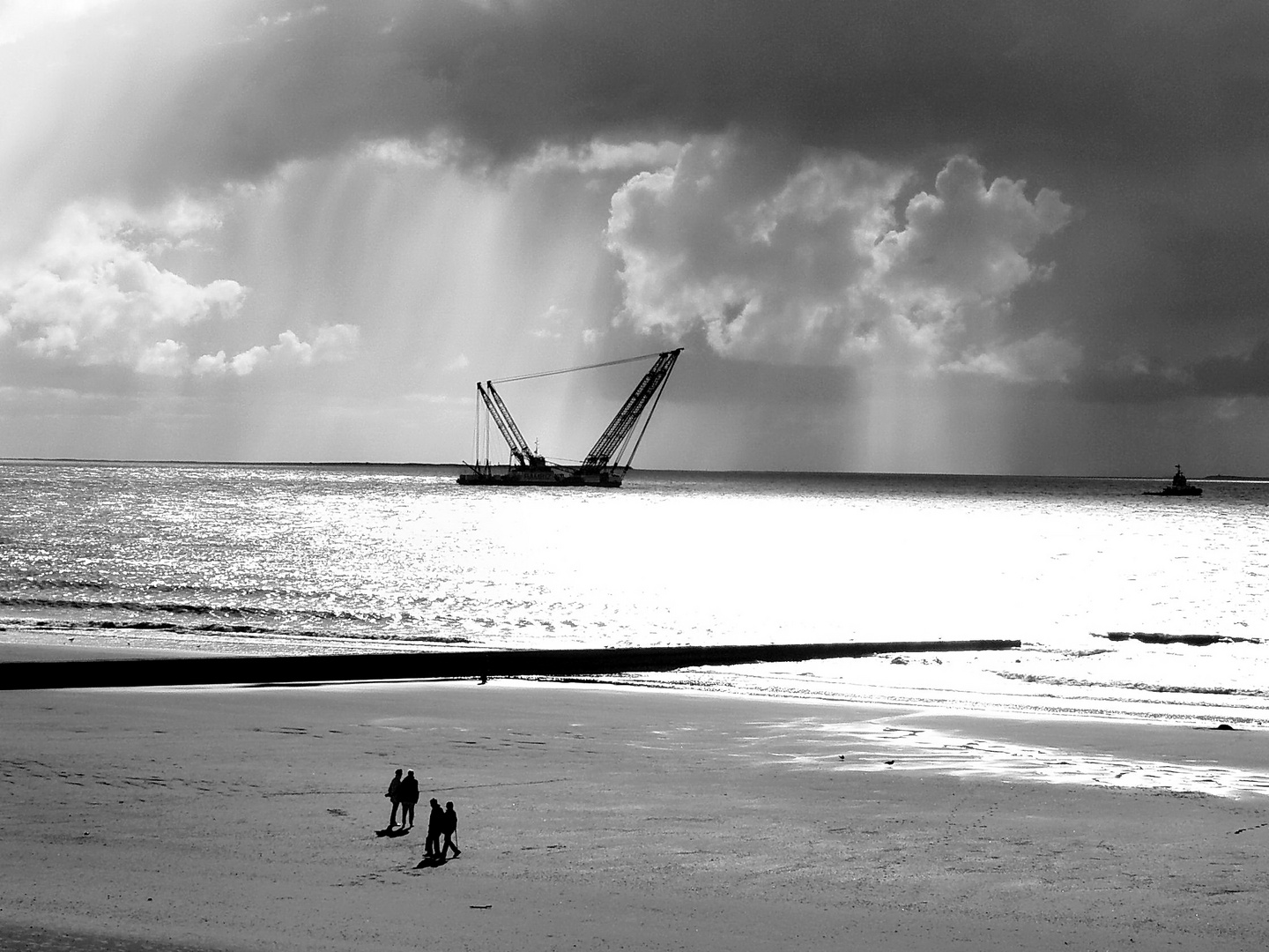 Strand auf Borkum