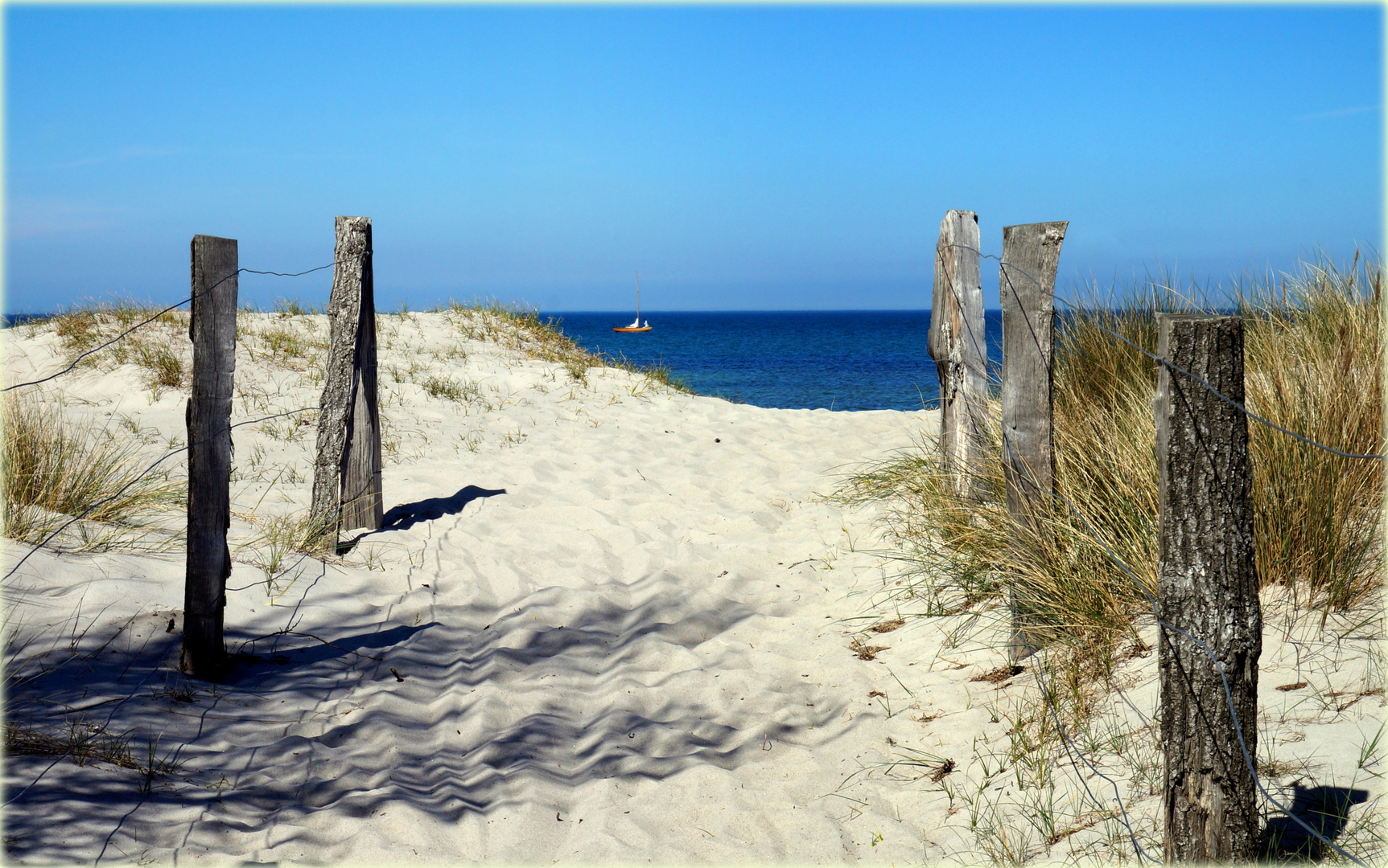 Strand auf dem Graswarder