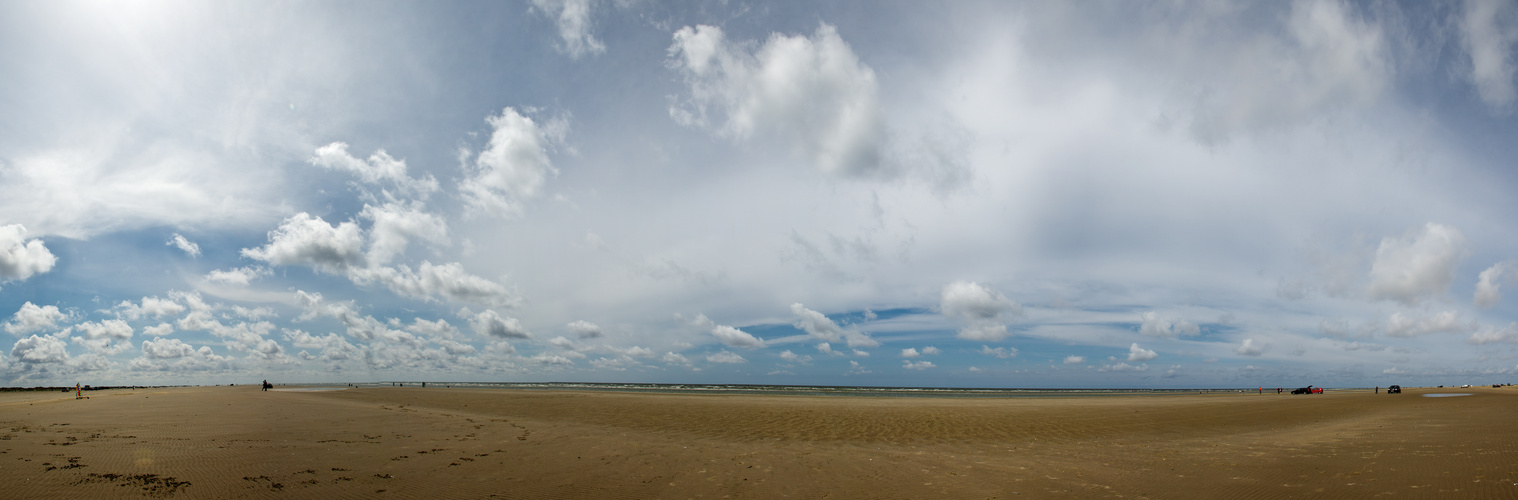 Strand auf der Insel Fanø, Dänemark