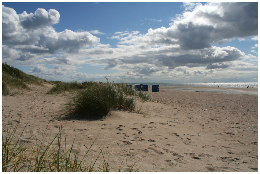 Strand auf der Insel Föhr