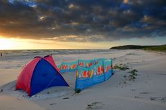 Strand auf der Insel Hiddensee 