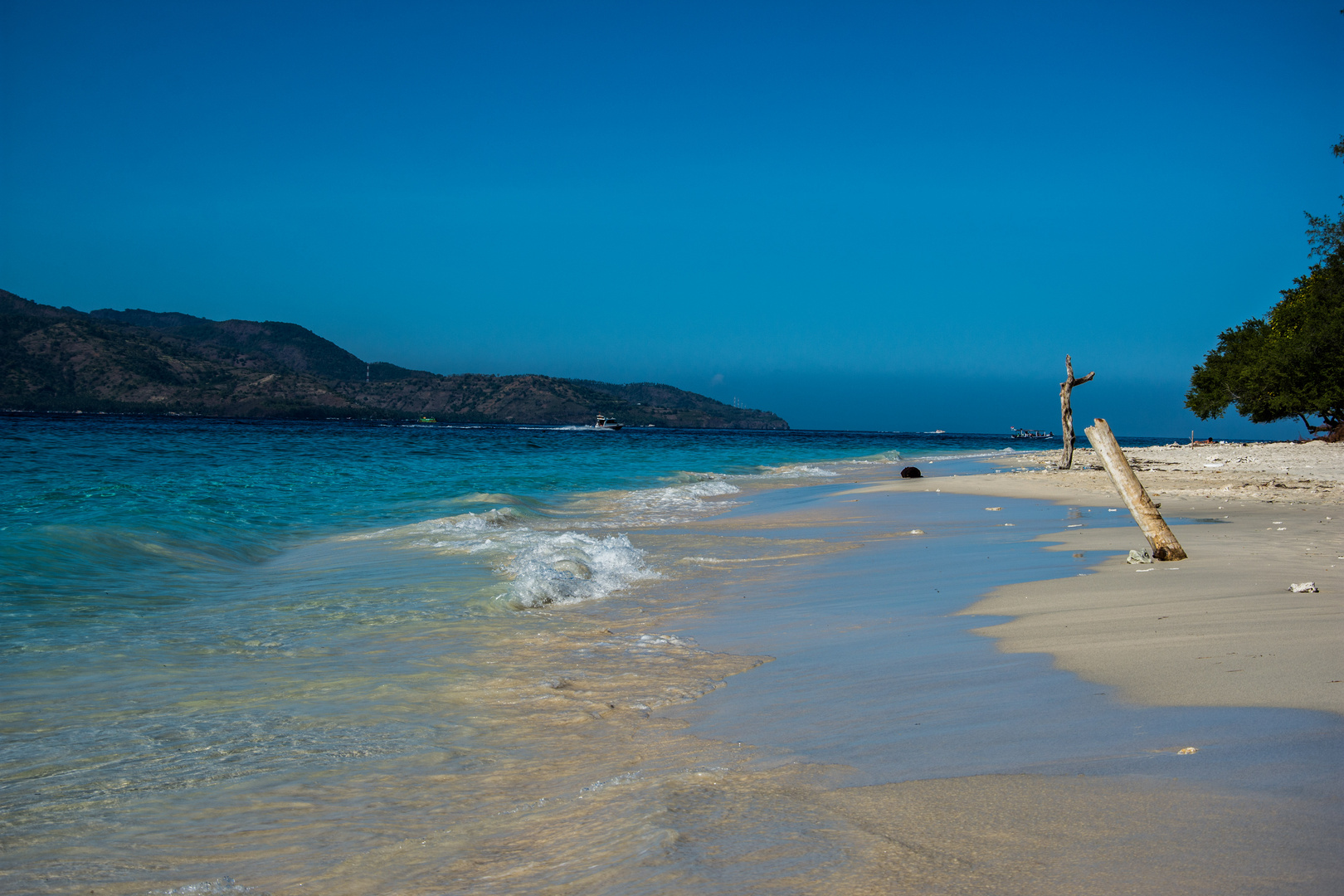 Strand auf Gili Meno