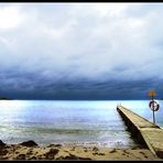 Strand auf Gotland - Springen verboten