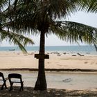 Strand auf Koh Lanta bei Ebbe