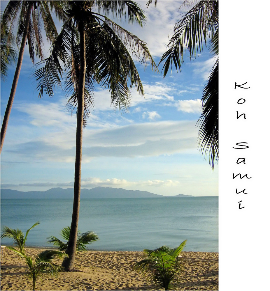 Strand auf Koh Samui