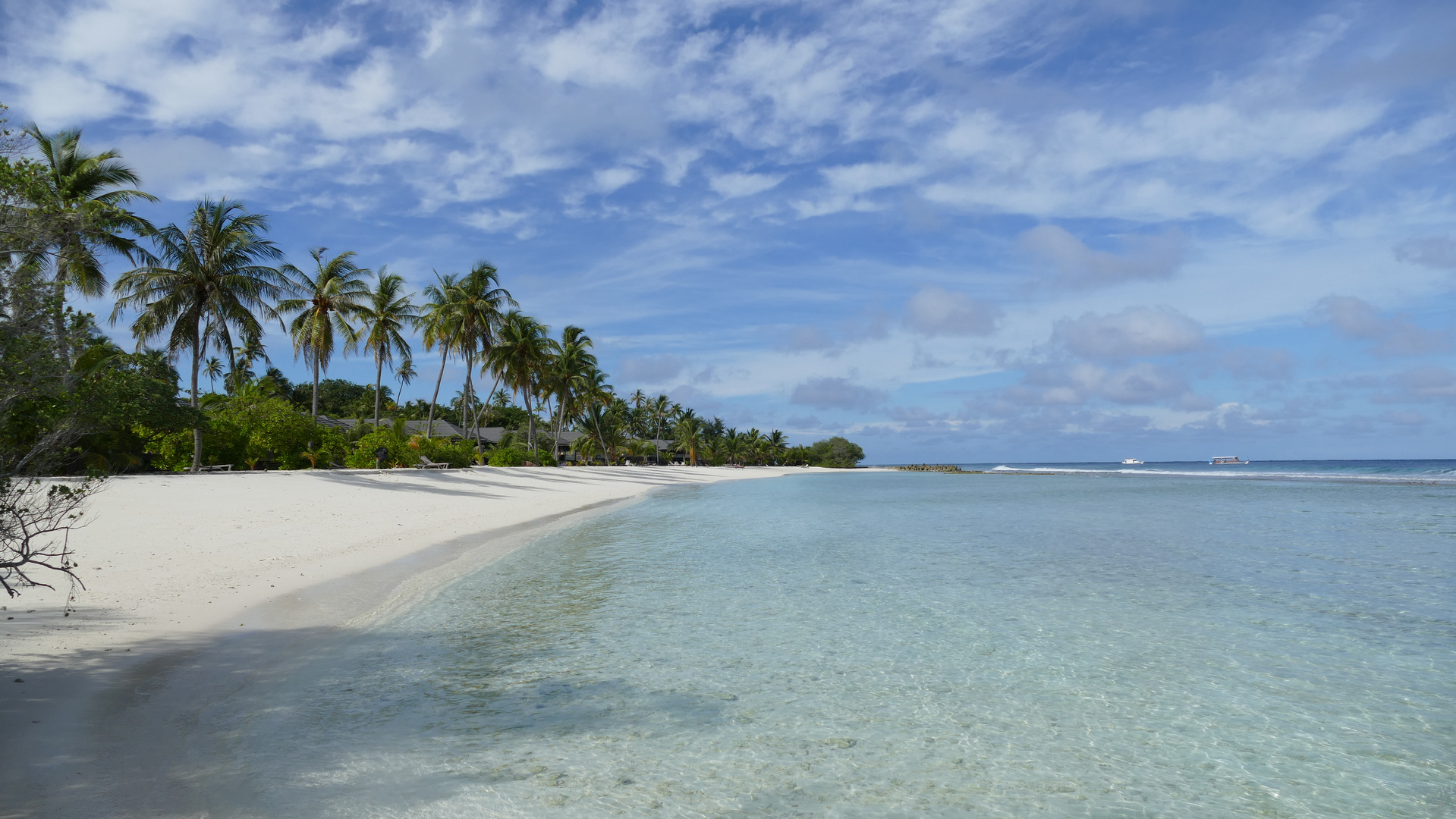 Strand auf Kuredu, Malediven