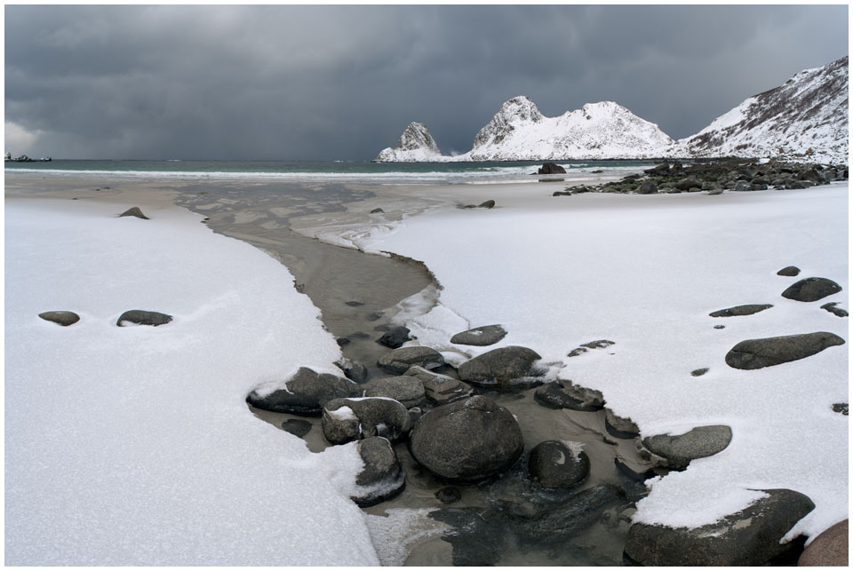 Strand auf Langoya, Vesteralen