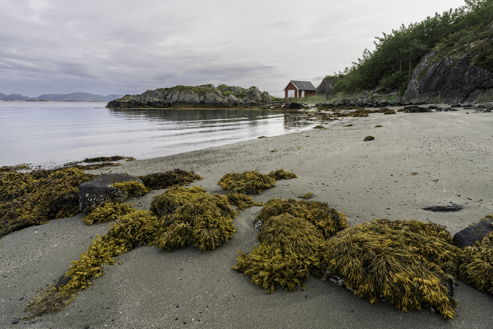 Strand auf Leka