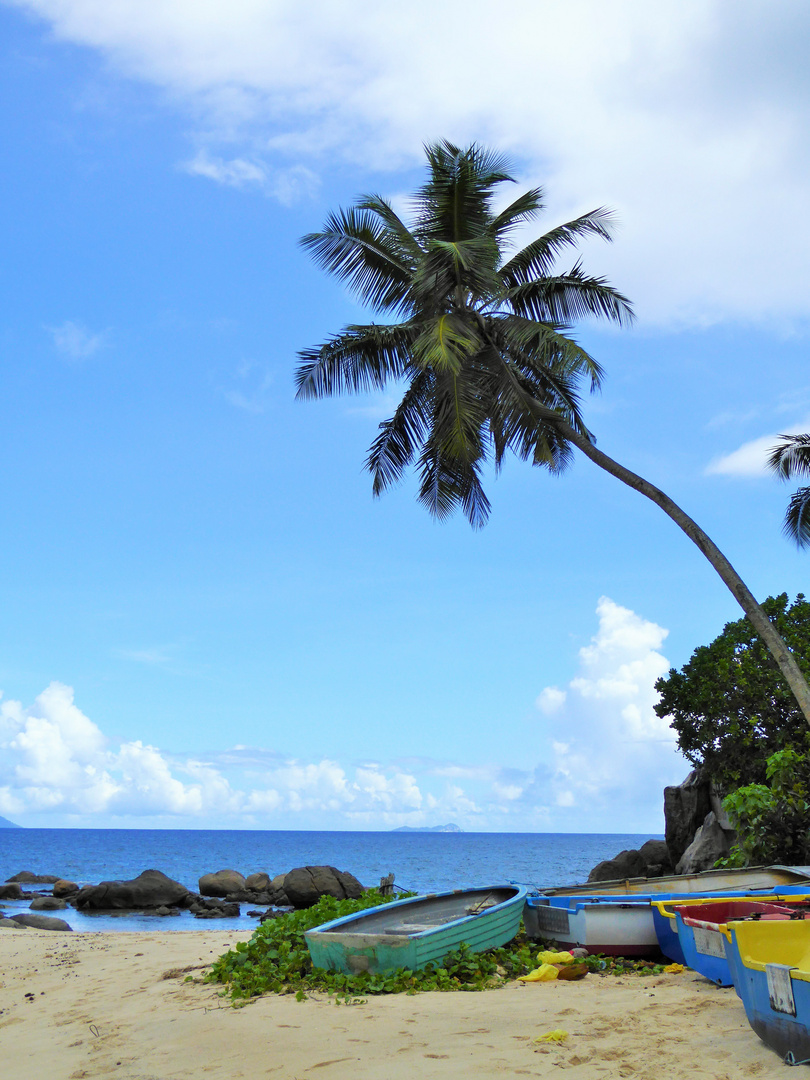 Strand auf Mahe, Seychellen