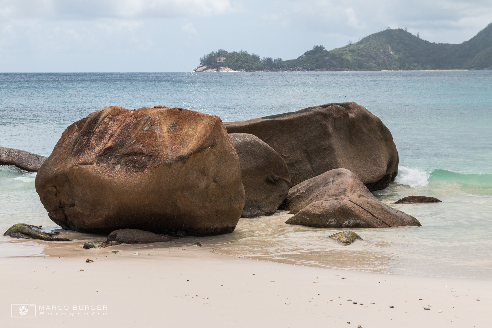 Strand auf Mahé - Seychellen