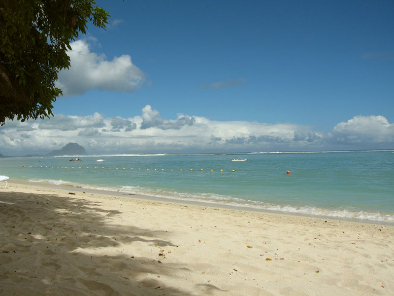 Strand auf Mauritius