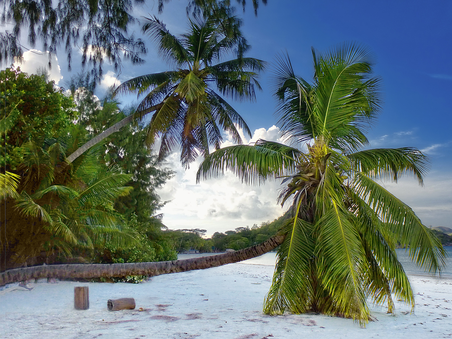 Strand auf Praslin